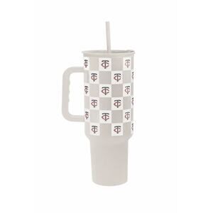 NEW‎ Minnesota Twins 40oz Tumbler Cup Handle Straw Insulated MLB Game Day Gift